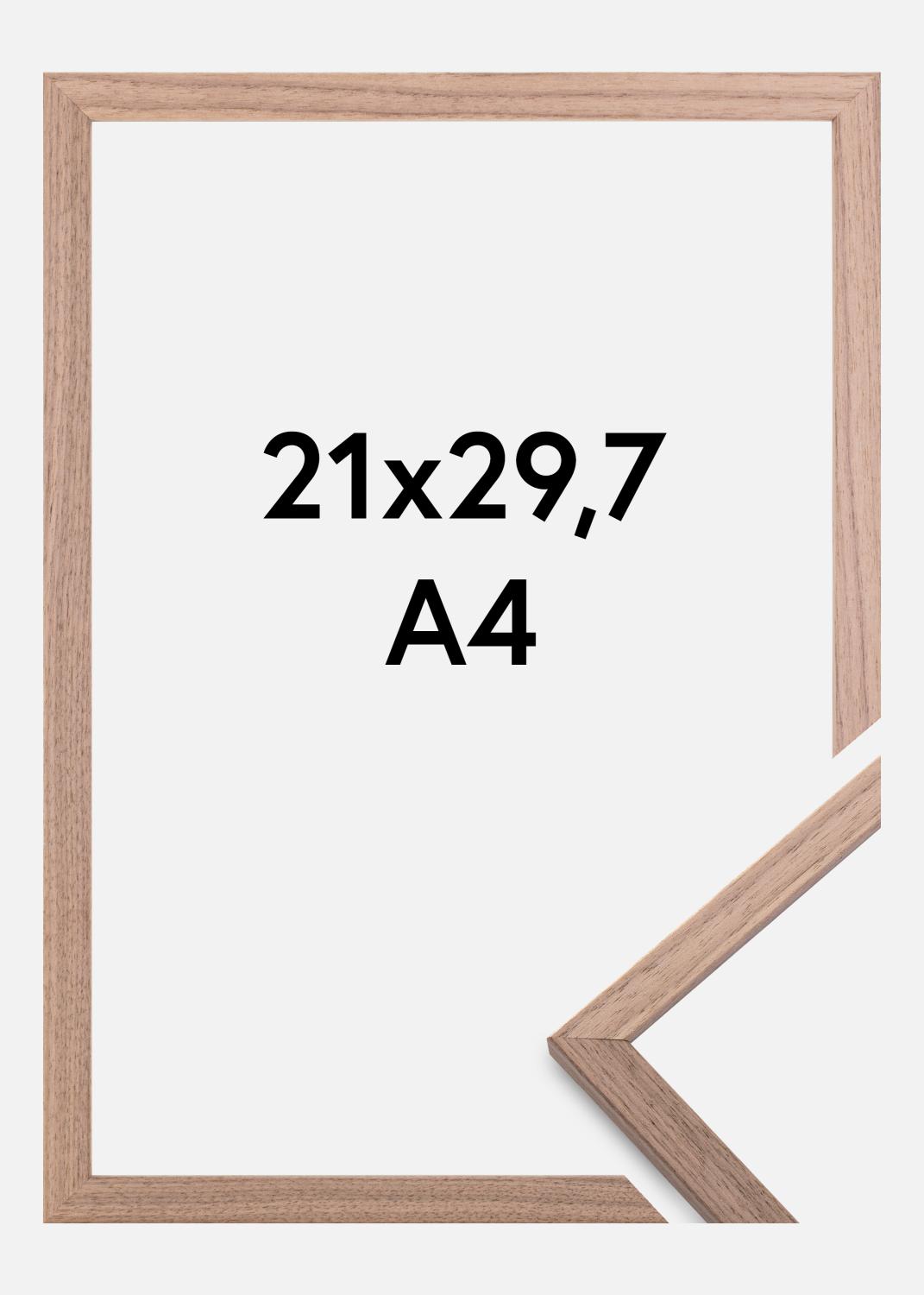 Product Image for Ramme Edsbyn Akrylglas Lys Valnød 21x29,7 cm (A4)