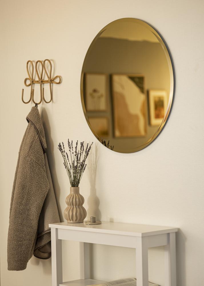 KAILA Rundt Spejl Gold Deluxe 70 cm Ø