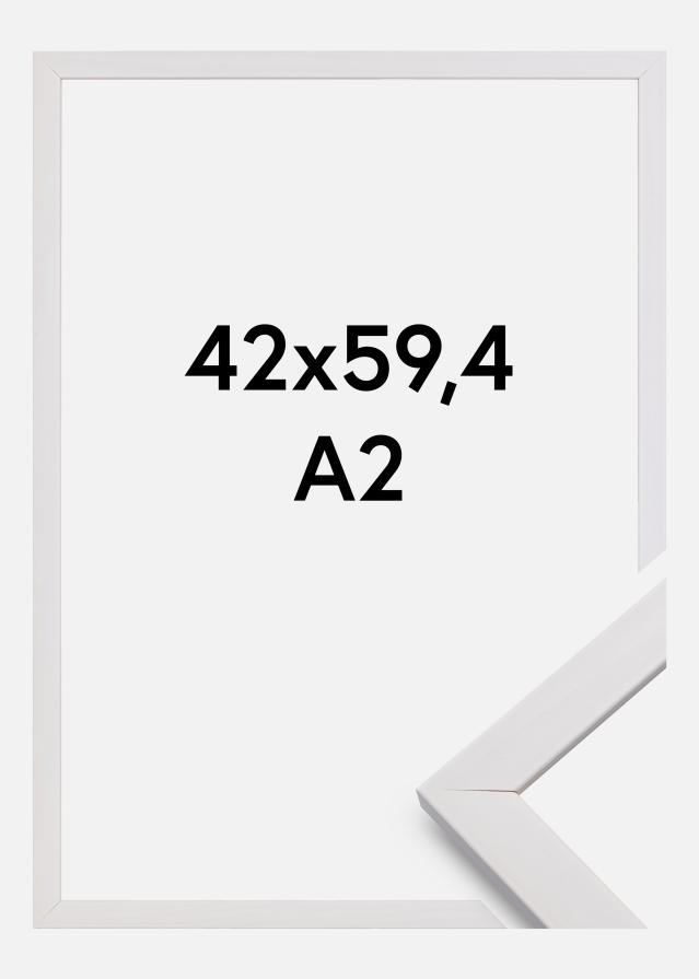 Ramme Stilren Hvid 42x59,4 cm (A2)