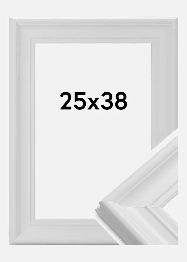 Ramme Mora Premium Hvid 25x38 cm