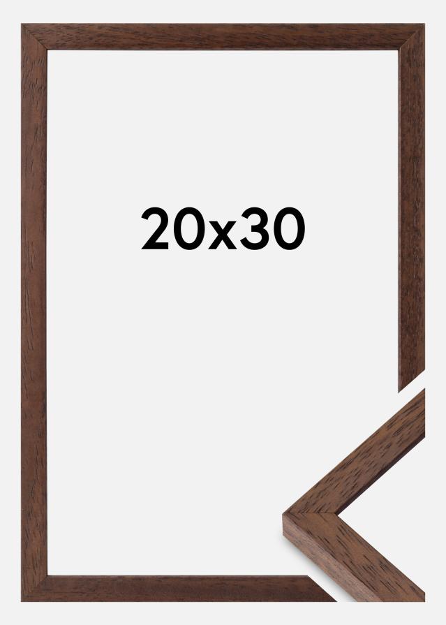 Ramme Ares Akrylglas Teak 20x30 cm
