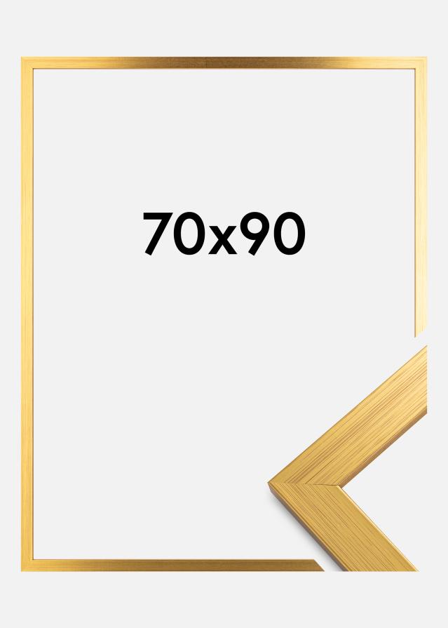 Ramme Gold Wood Akrylglas 70x90 cm