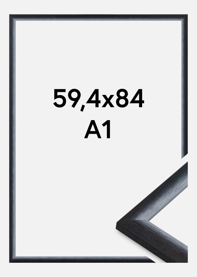 Ramme Cornwall Akrylglas Sort 59.4x84 cm (A1)