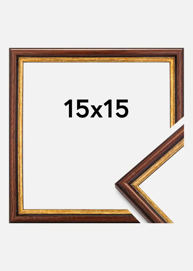 Ramme Horndal Brun 15x15 cm