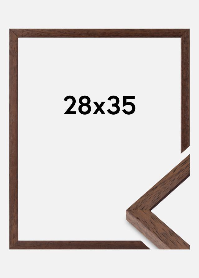 Ramme Ares Akrylglas Teak 28x35 cm