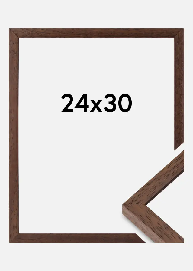 Ramme Ares Akrylglas Teak 24x30 cm