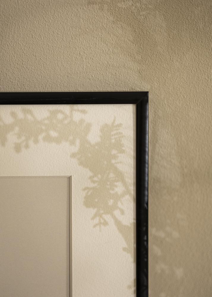 Ramme Scandi Akrylglas Matt Sort 40x70 cm