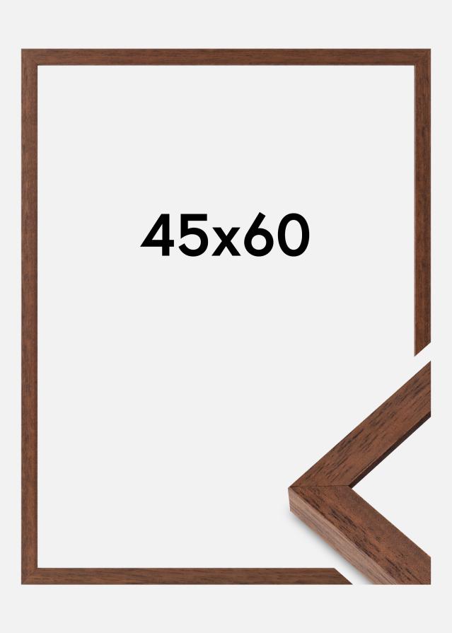 Ramme Hermes Akrylglas Teak 45x60 cm