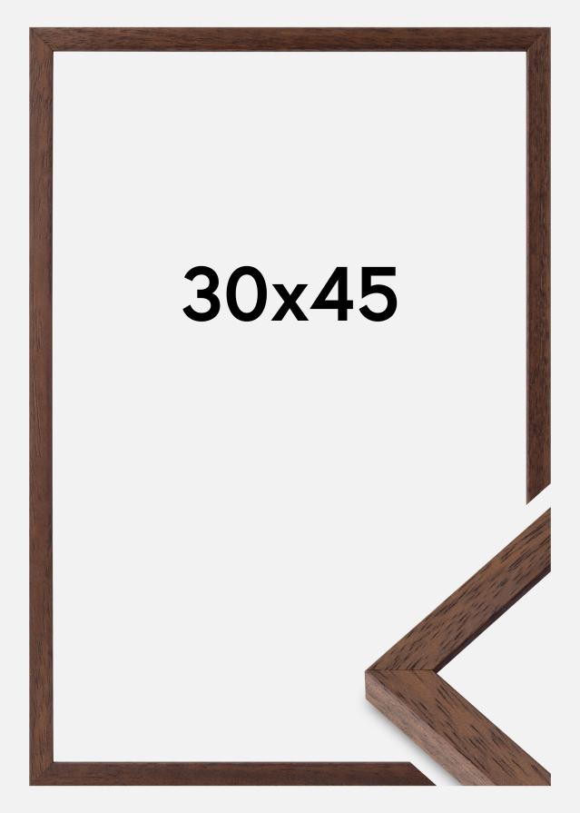 Ramme Ares Akrylglas Teak 30x45 cm