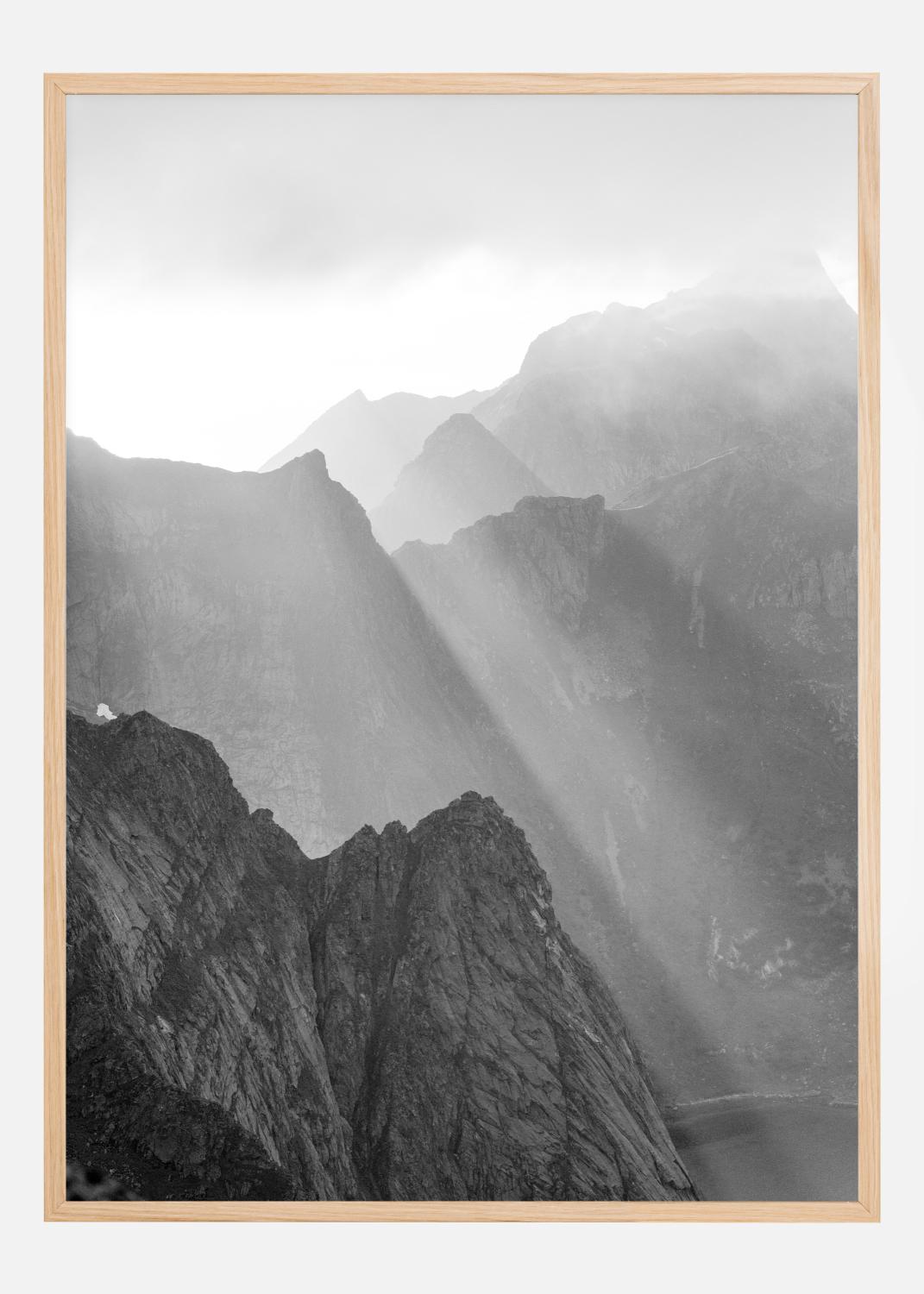 Product Image for Shadow On Mountains Plakat (21x29.7 cm (A4))