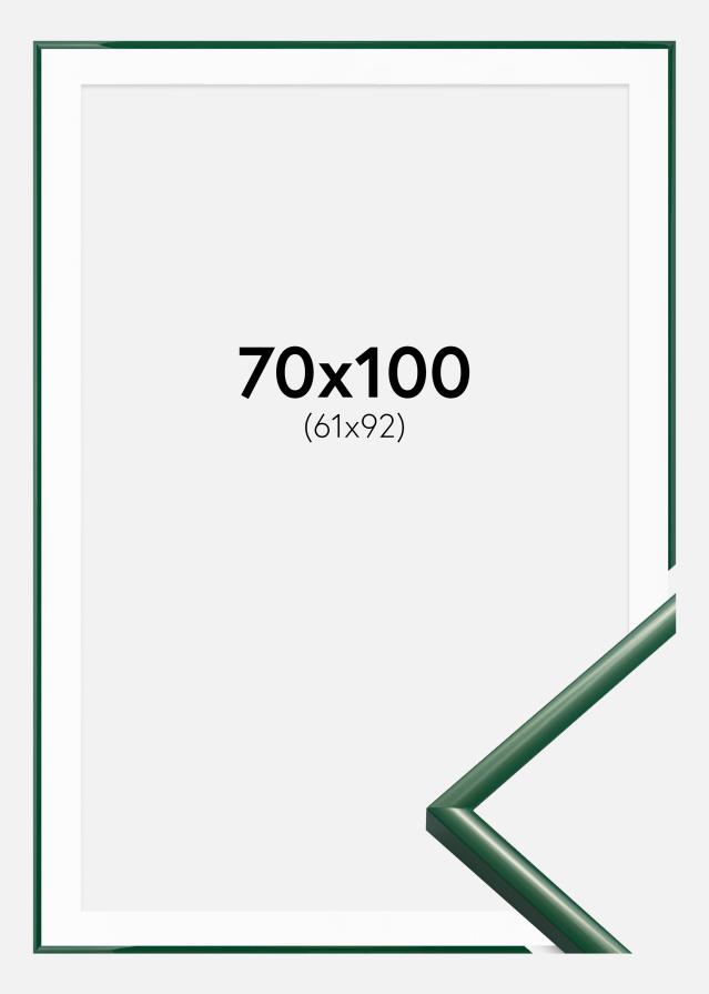 Ramme New Lifestyle Moss Green 70x100 cm - Passepartout Hvid 62x93 cm