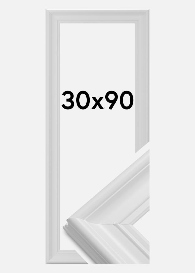 Ramme Mora Premium Hvid 30x90 cm