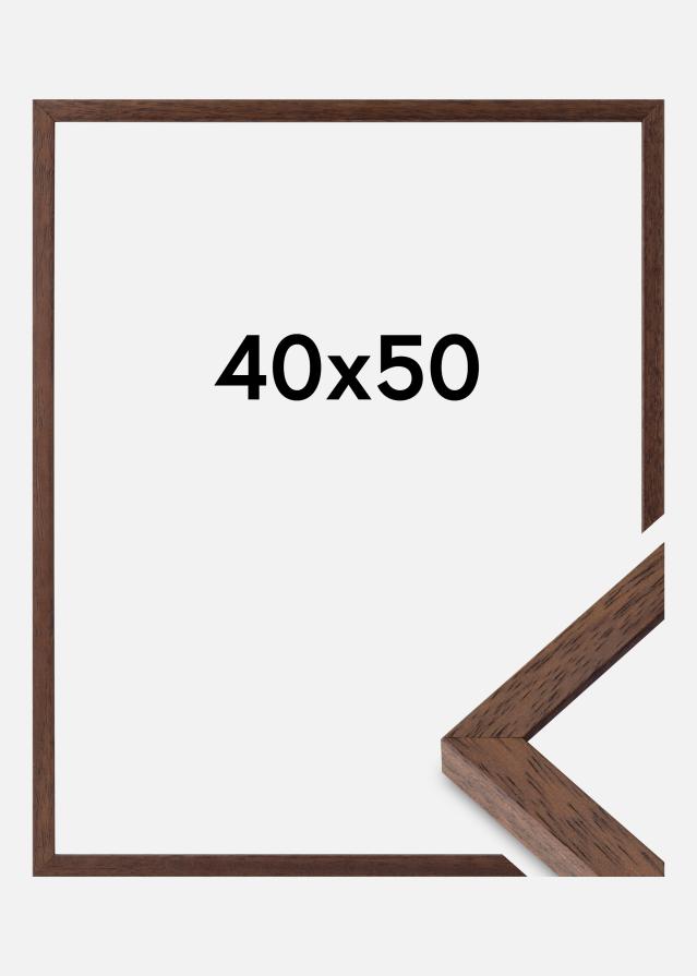 Ramme Ares Akrylglas Teak 40x50 cm
