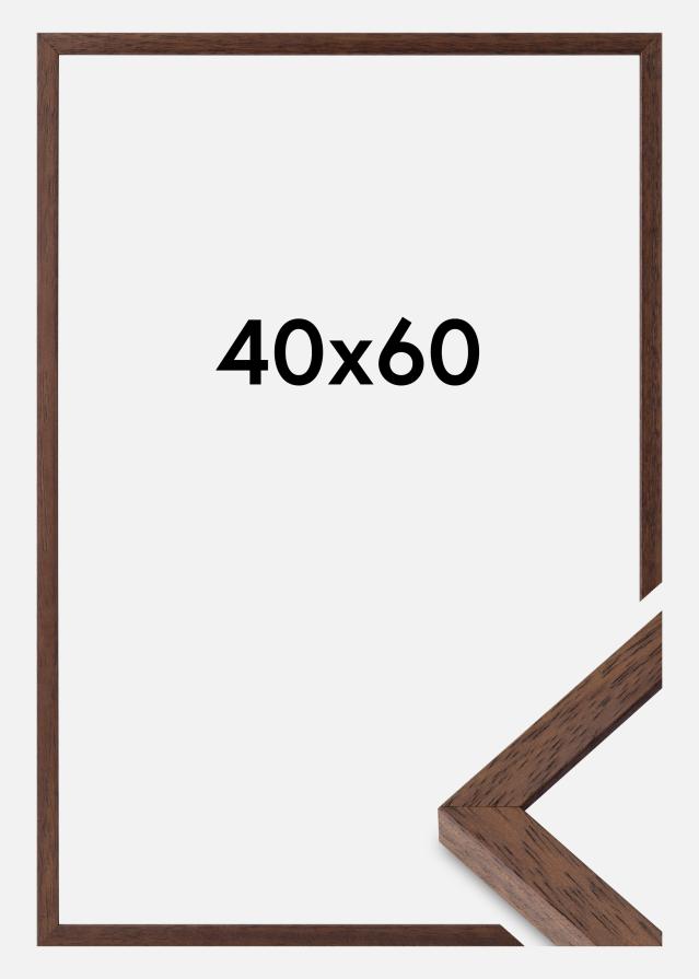 Ramme Ares Akrylglas Teak 40x60 cm