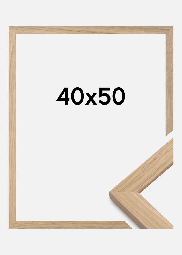 Ramme Oak Wood Akrylglas 40x50 cm