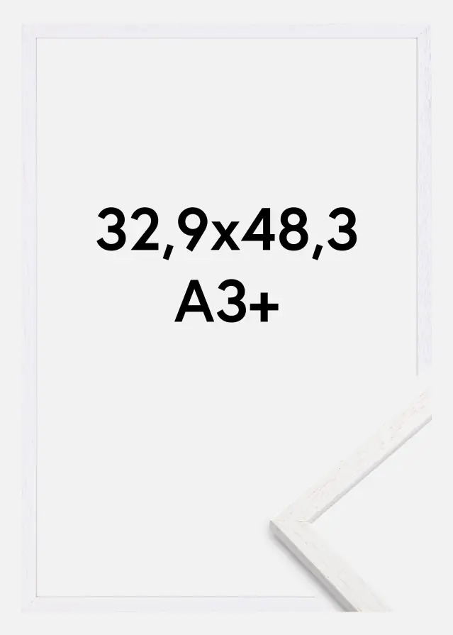 Ramme Edsbyn Cold White 32,9x48,3 cm (A3+)