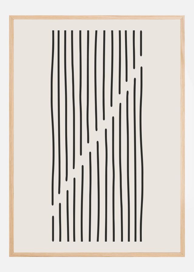 Minimal Line Design I Plakat