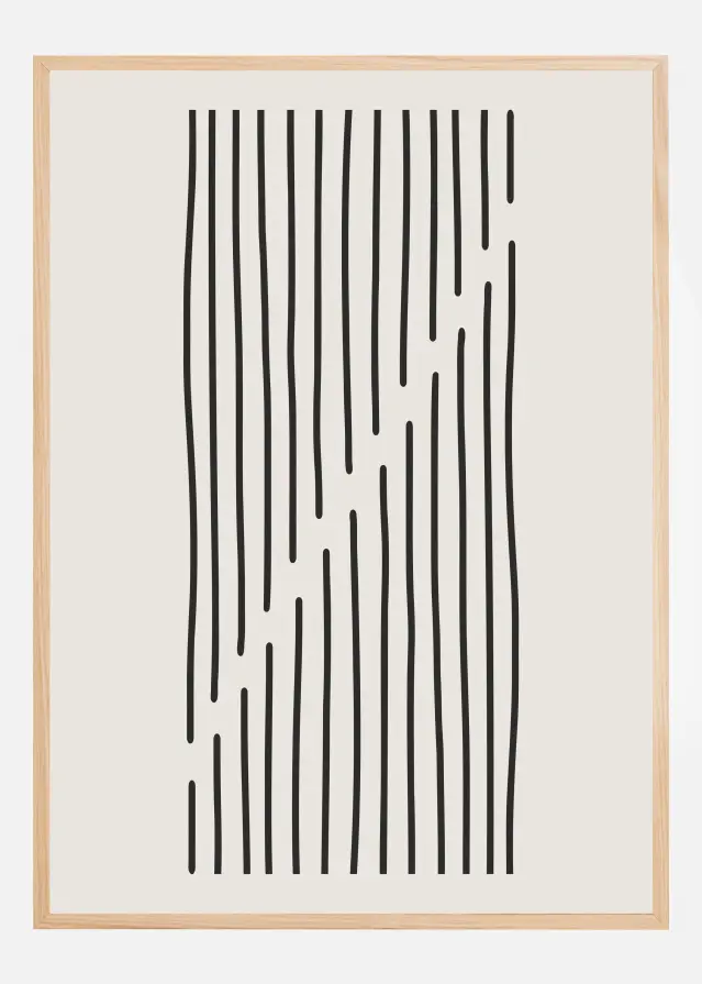 Minimal Line Design I Plakat