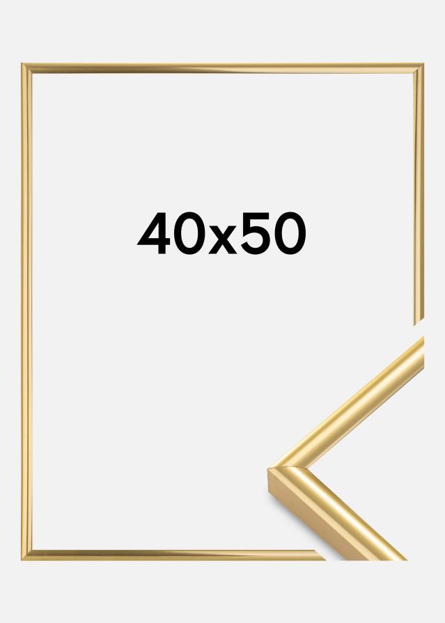 Ramme Victoria Akrylglas Guld 40x50 cm