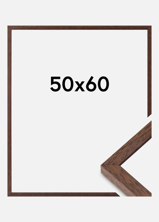 Ramme Ares Akrylglas Teak 50x60 cm
