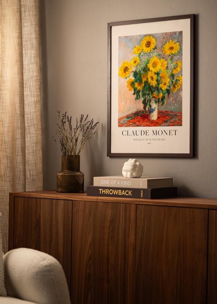 Ramme Deco Akrylglas Valnød 59.4x84 cm (A1)