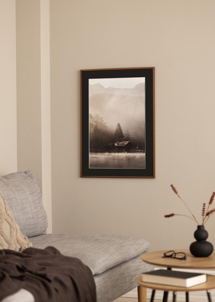 Ramme New Lifestyle Bronze 60x80 cm - Passepartout Sort 50x65 cm
