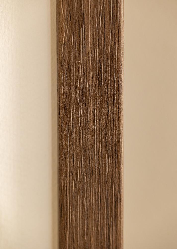 Ramme Hermes Akrylglas Valnød 56x71 cm