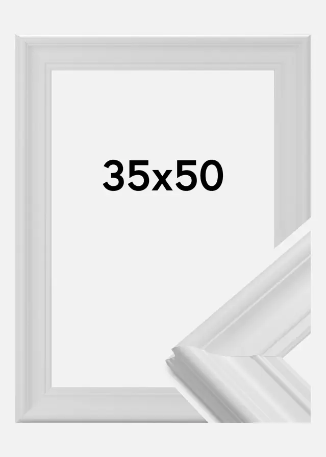 Ramme Mora Premium Hvid 35x50 cm