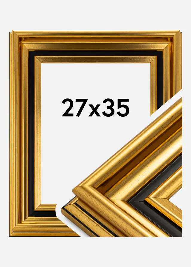 Ramme Gysinge Premium Guld 27x35 cm