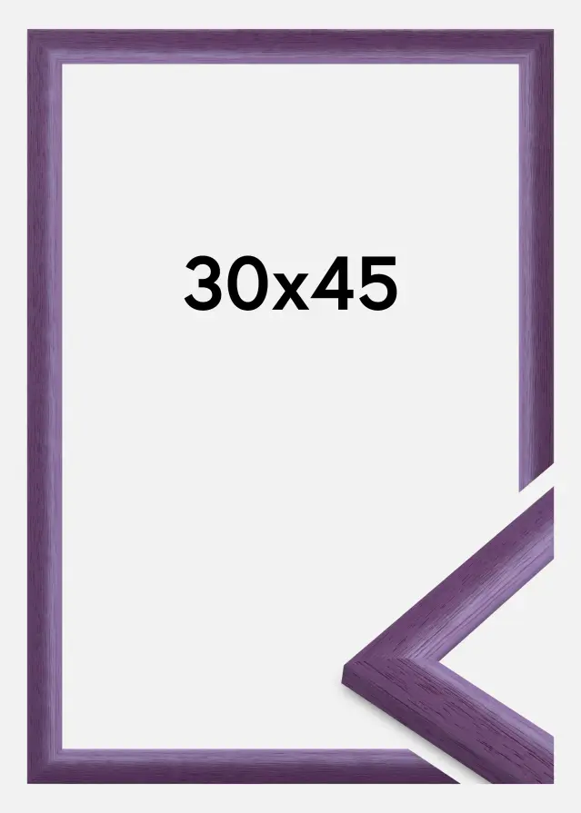 Ramme Cornwall Akrylglas Lilla 30x45 cm