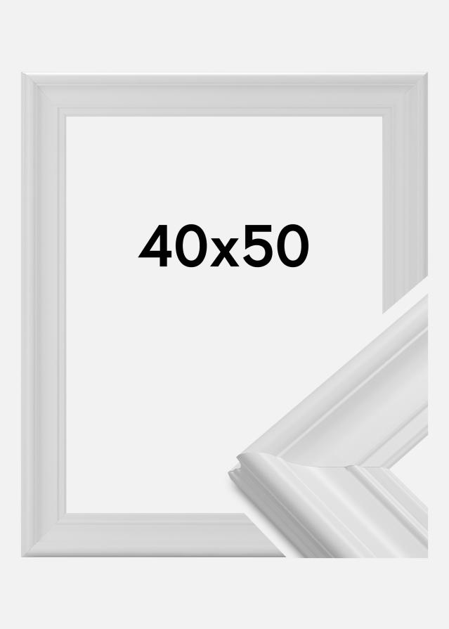 Ramme Mora Premium Akrylglas Hvid 40x50 cm