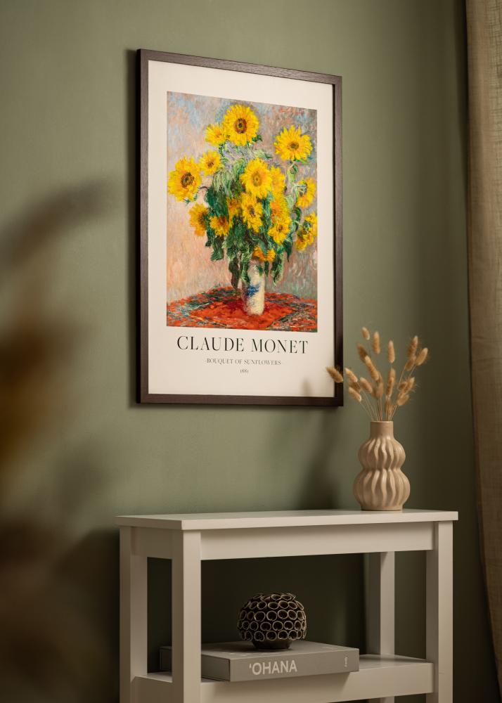 Ramme Deco Akrylglas Valnød 59.4x84 cm (A1)