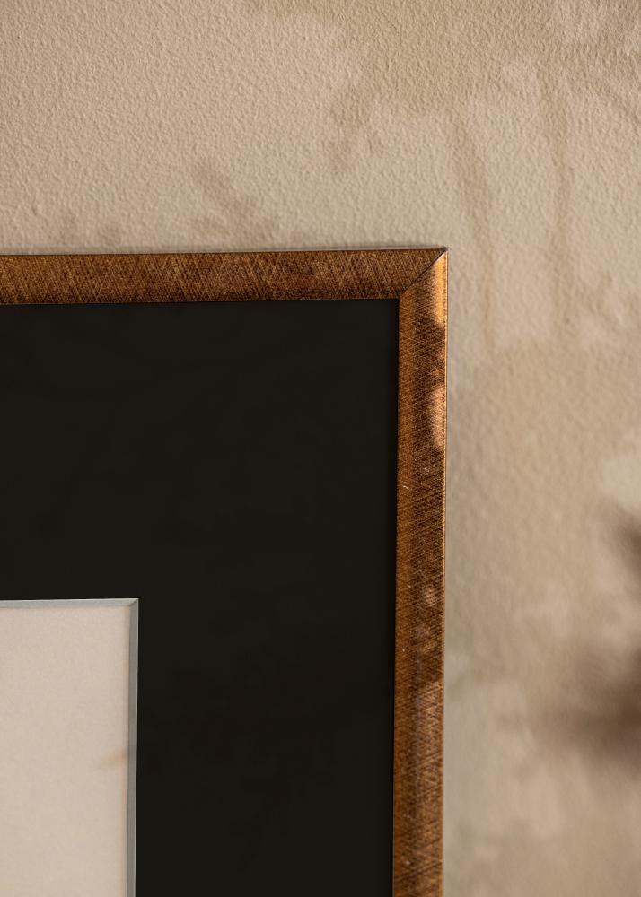 Ramme New Lifestyle Bronze 60x80 cm - Passepartout Sort 50x65 cm