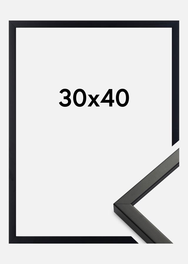 Ramme Exklusiv Sort 30x40 cm