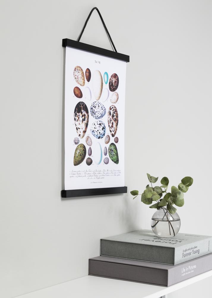 Plakatlister Sort - 20 cm