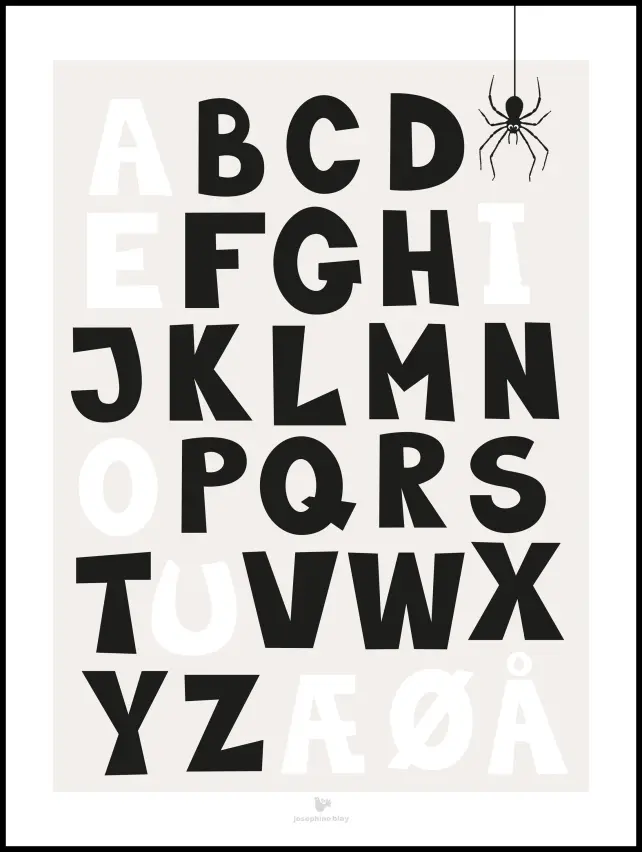Abc - light Plakat