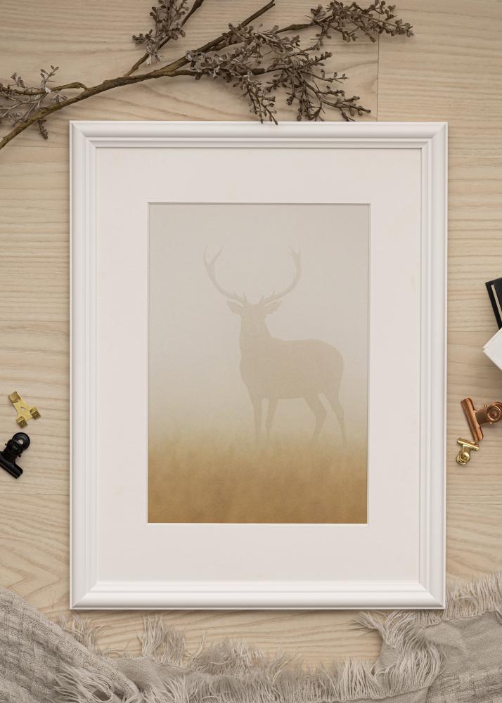 Ramme Siljan Hvid 35x50 cm