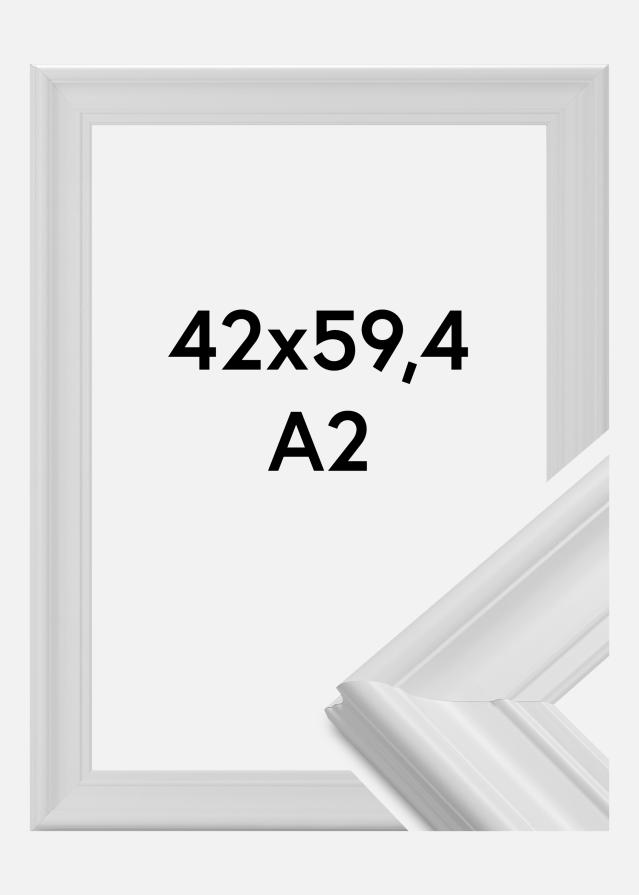 Ramme Mora Premium Hvid 42x59,4 cm (A2)