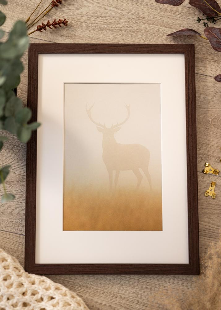 Ramme Deco Akrylglas Valnød 59.4x84 cm (A1)