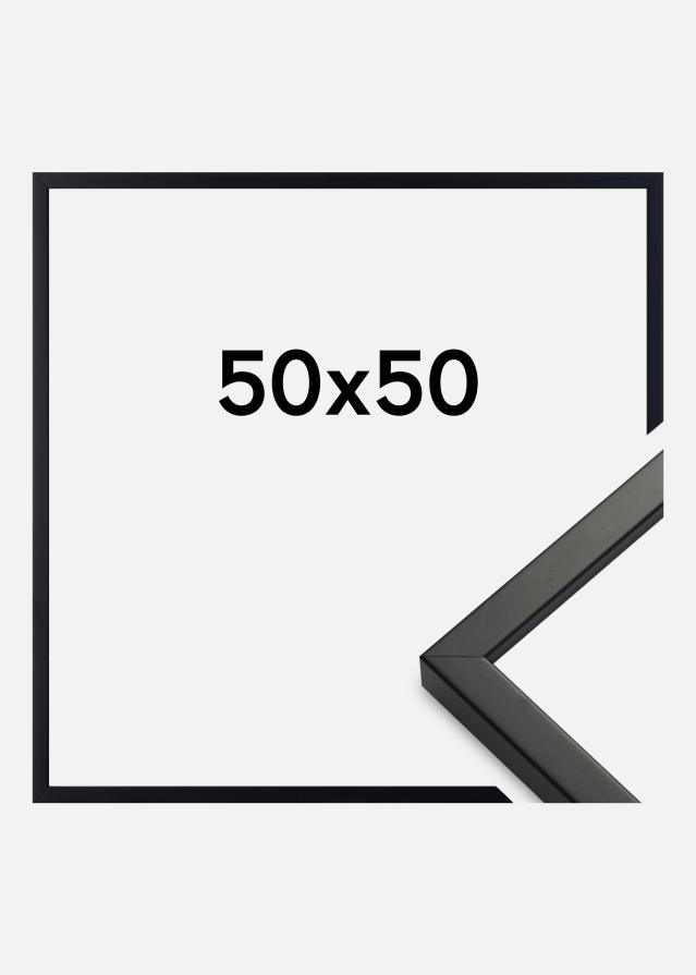 Ramme Exklusiv Sort 50x50 cm