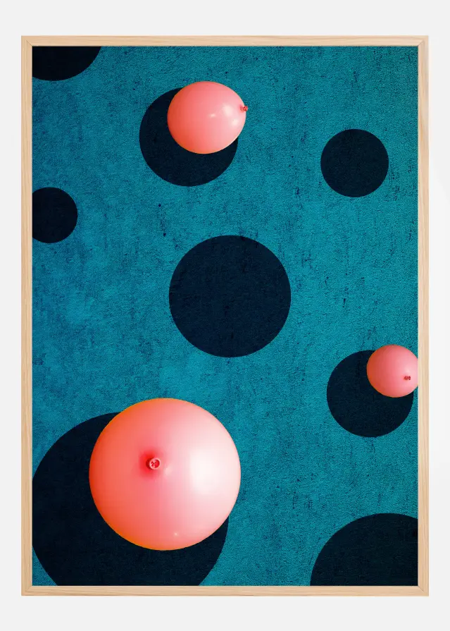 Three balloons Plakat