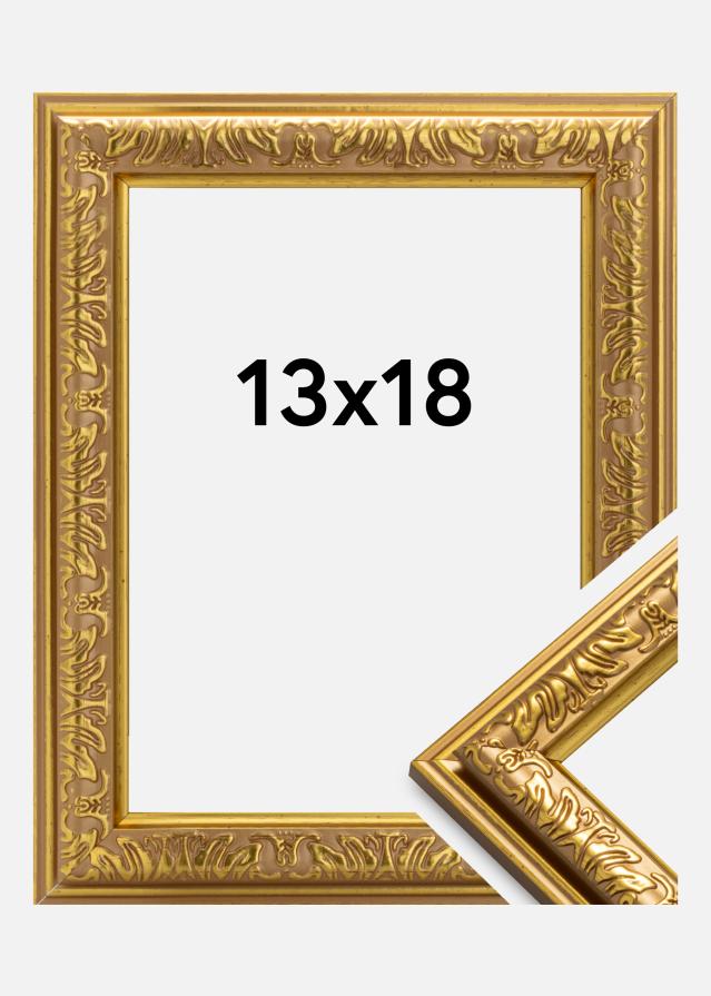 Ramme Nostalgia Guld 13x18 cm