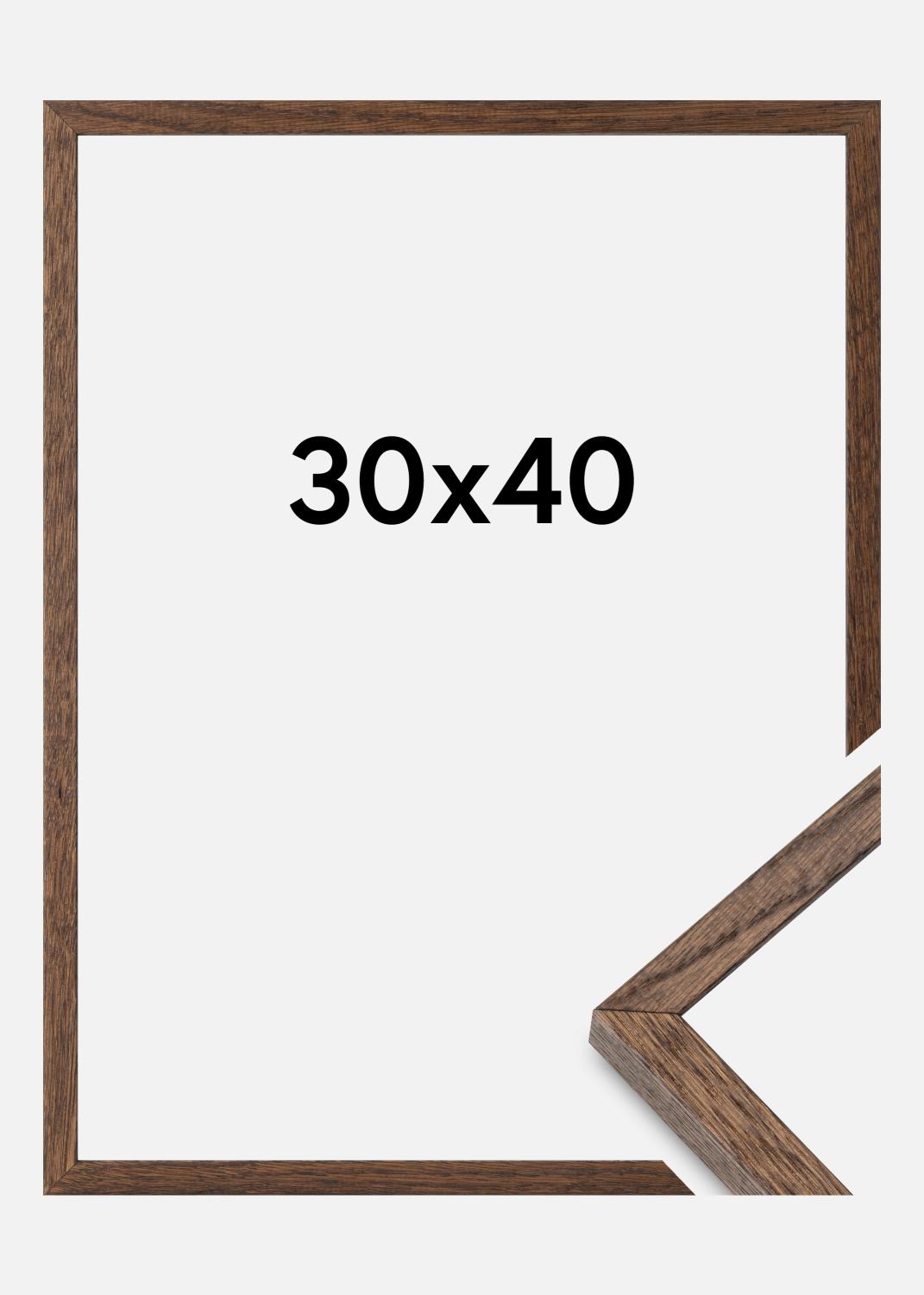 Product Image for Massive Oak Akrylglas Dark Painted 30x40 cm
