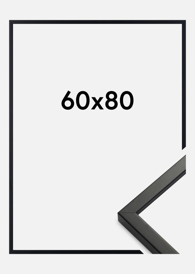 Ramme Exklusiv Sort 60x80 cm