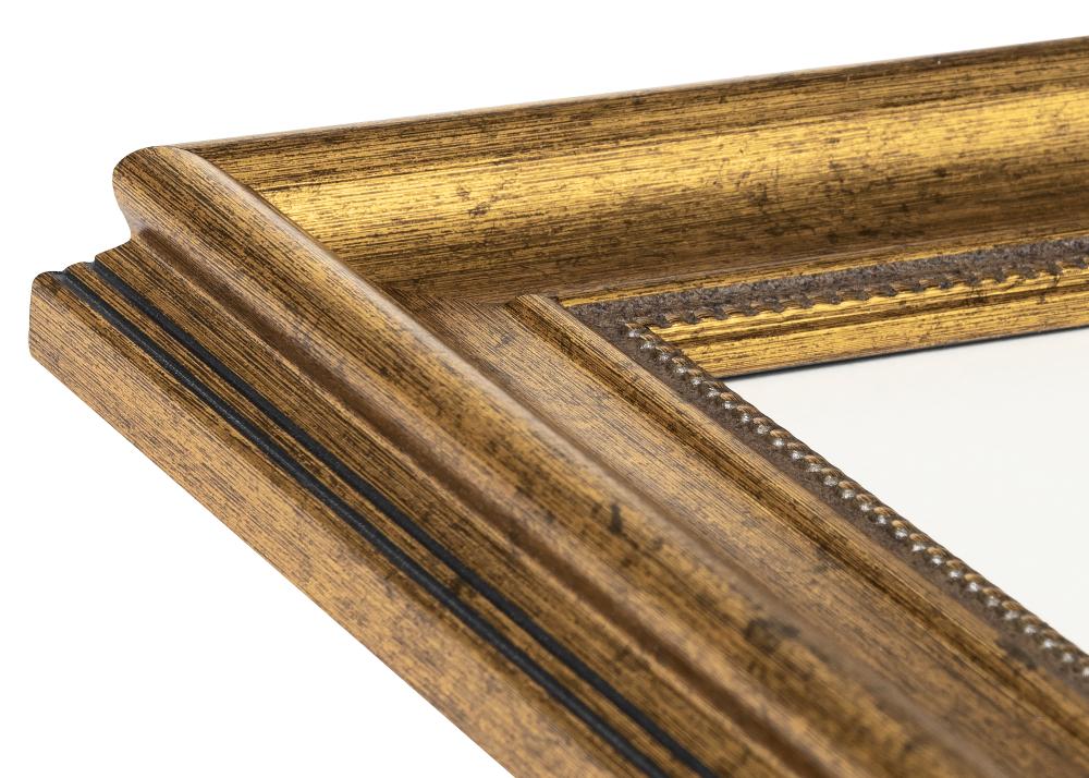 Spejl Rokoko Guld 50x100 cm