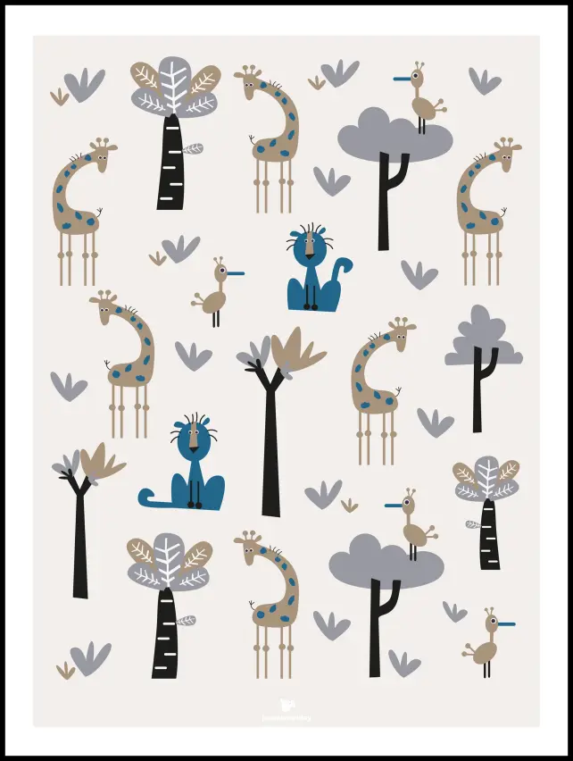 Savannah - Beige Plakat