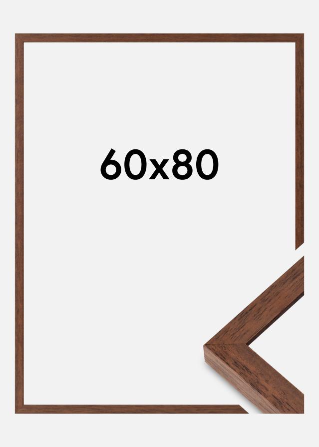 Ramme Hermes Akrylglas Teak 60x80 cm