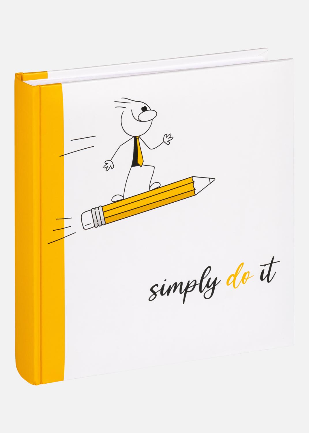 Product Image for Smart Explorer Girl Babyalbum Gul - 22,5x24 cm (50 Hvide sider / 25 ark)