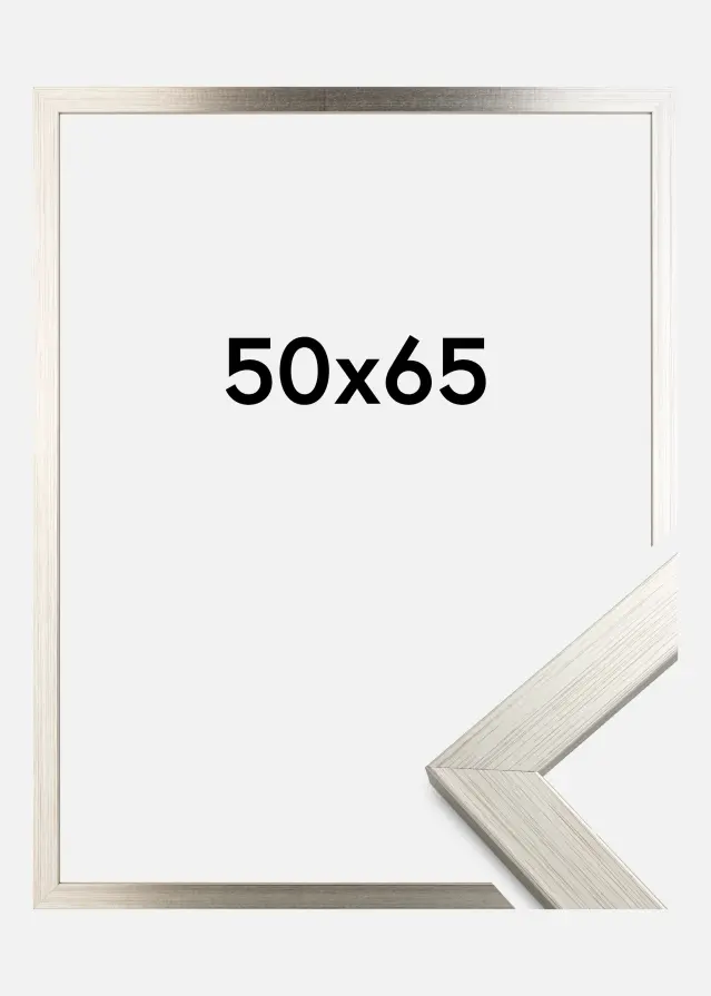 Ramme Silver Wood 50x65 cm