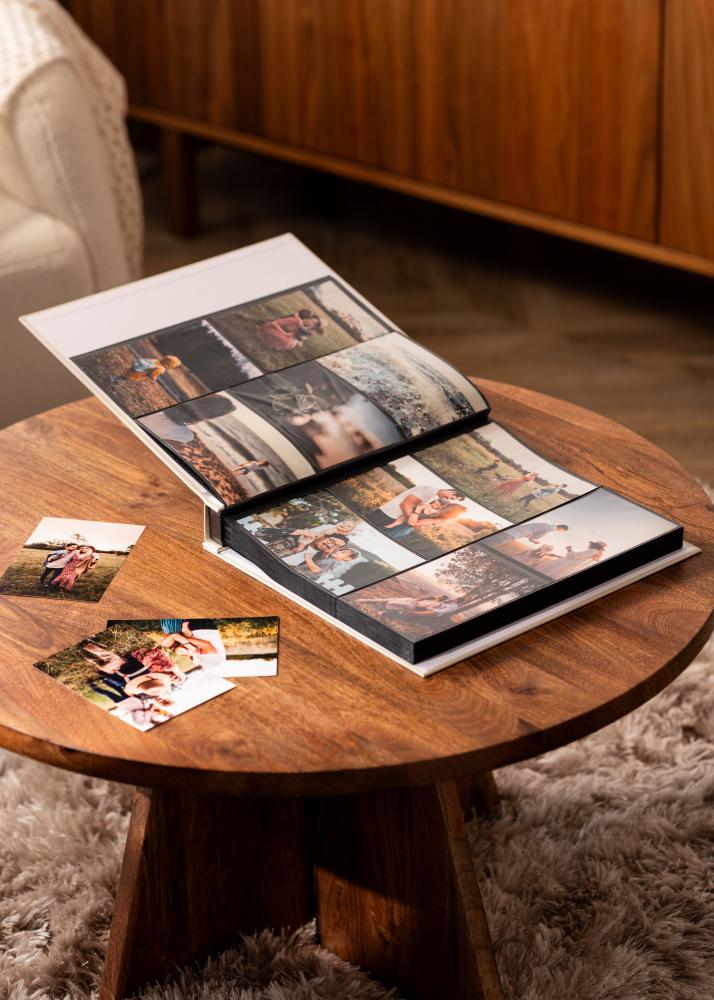 KAILA Fotoalbum OUR LOVE STORY Creme - 600 billeder i 10x15 cm